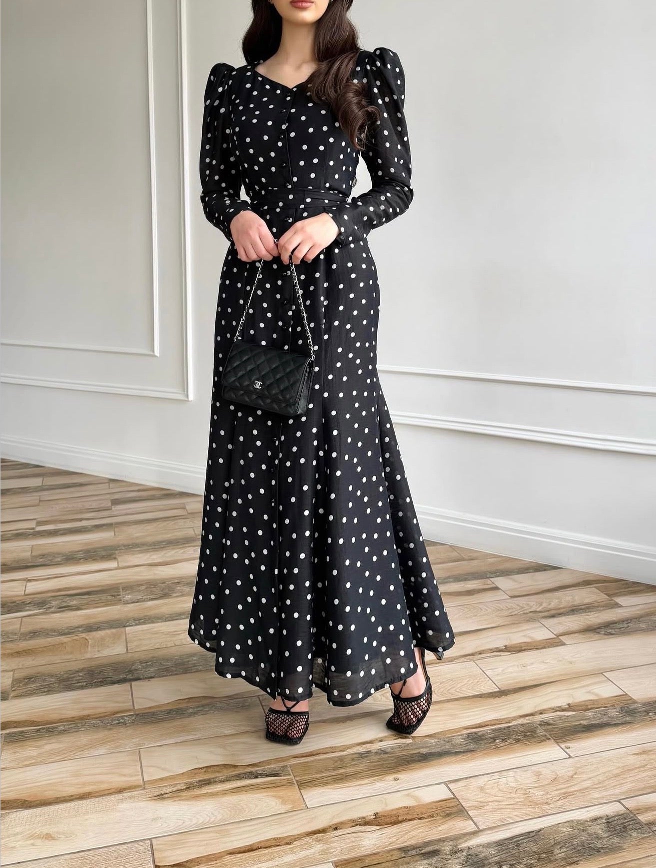 ROBE À POIS