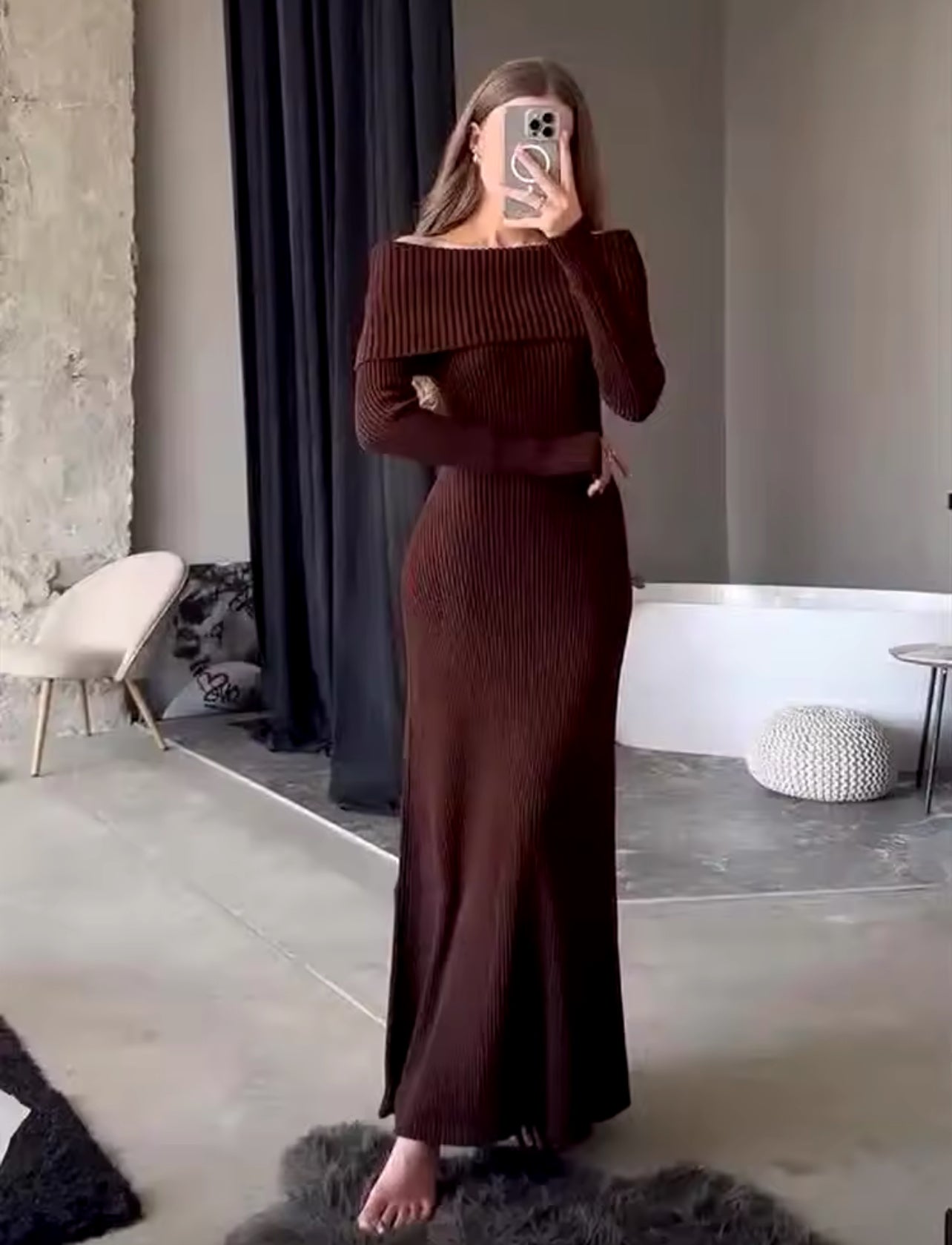 ROBE EN TRICOT
