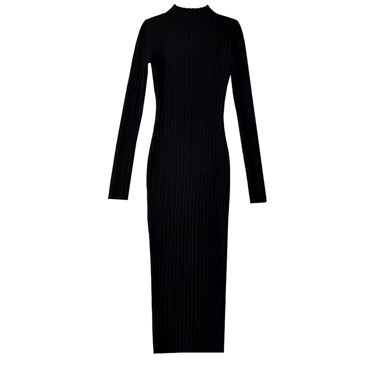 ROBE TRICOT CÔTELÉ