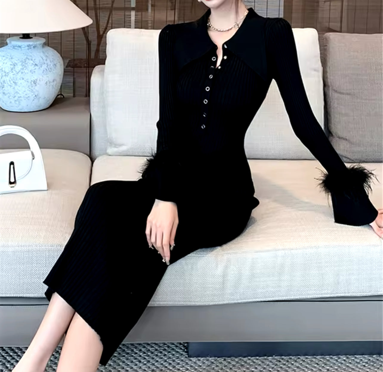 ROBE À PLUME