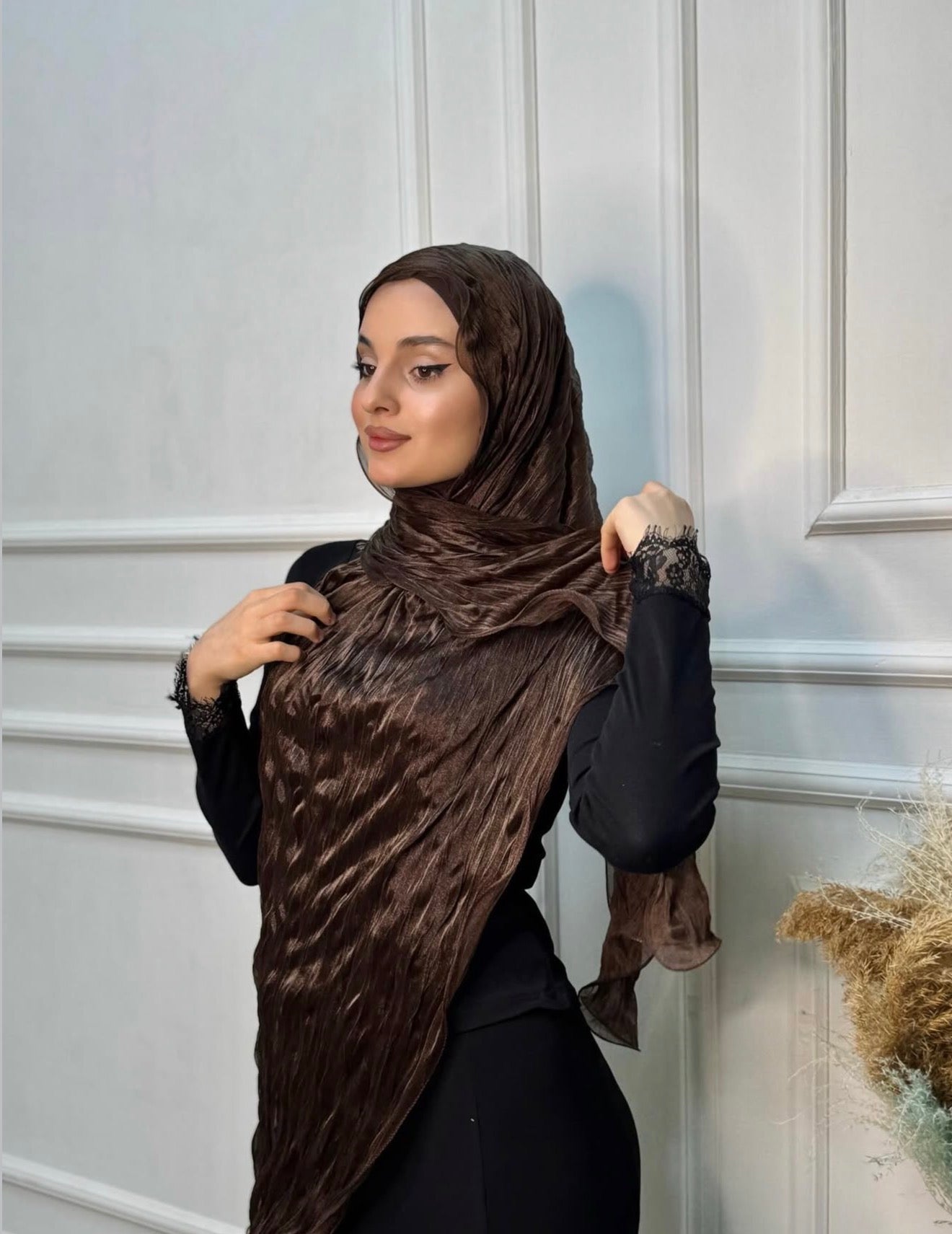 VOILE BOUCLÉS ORGANZA