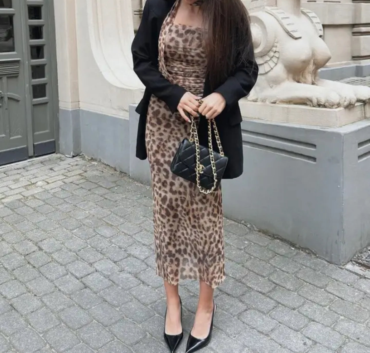 JUPE EN TULLE LEOPART