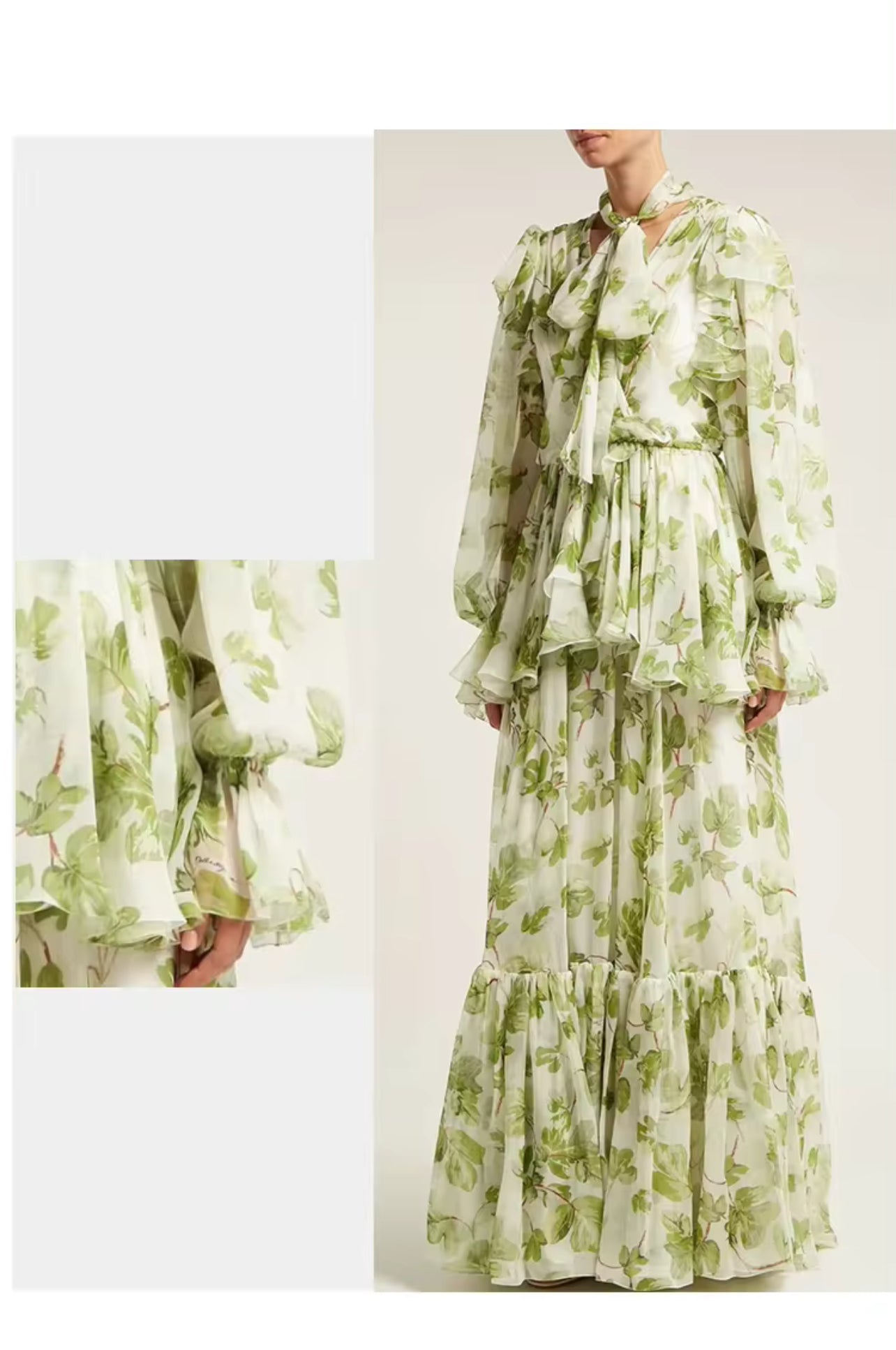 ROBE FLORAL LONGUE