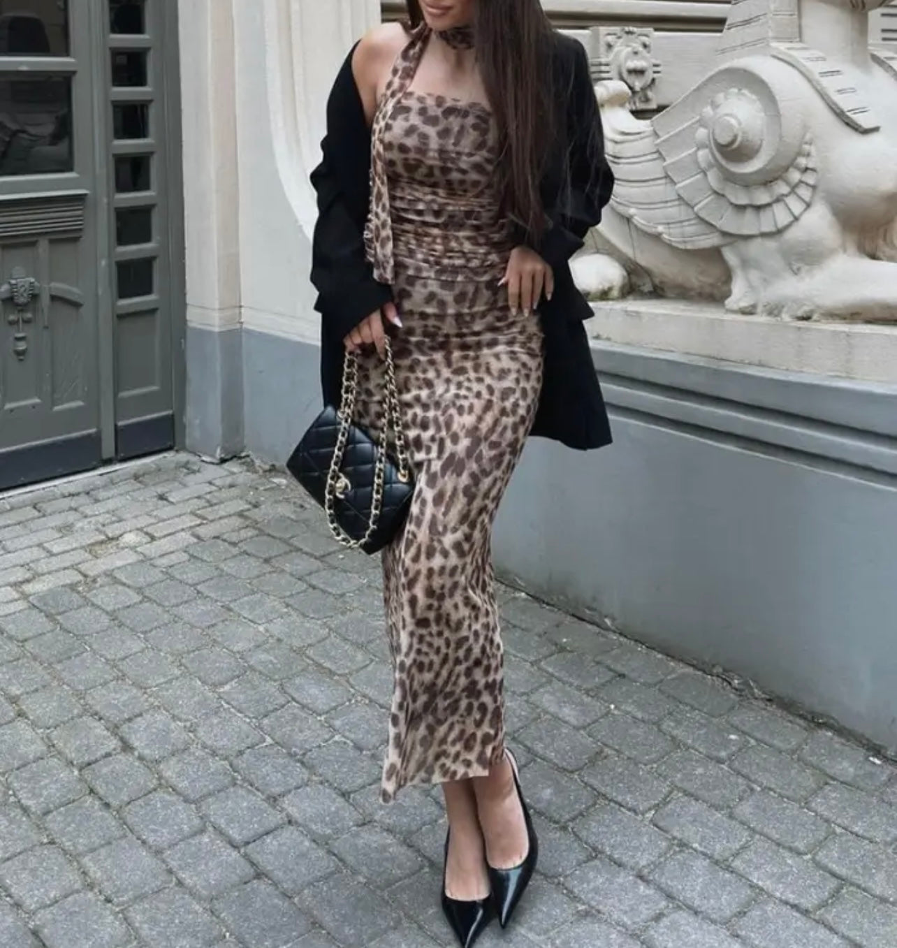 JUPE EN TULLE LEOPART